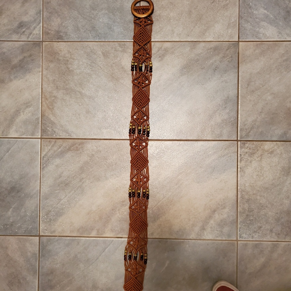 Boho Macrame Belt